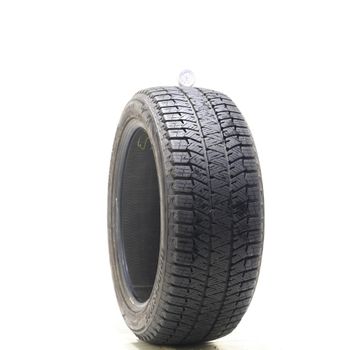 Set of (2) Used 235/50R19 Bridgestone Blizzak WS90 Studless 99H - 10.5-11/32
