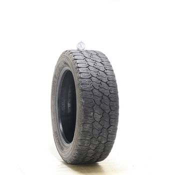 Set of (4) Used 225/55R17 Goodyear Wrangler Territory AT 101H - 5.5/32