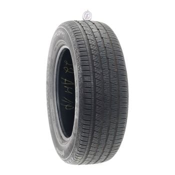 Set of (4) Used 235/60R18 Continental CrossContact LX Sport SSR MOE 103H - 7.5-9/32