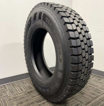 Set of (2) New 295/75R22.5 Kumho KRD23 144/141L - 99.000000/32