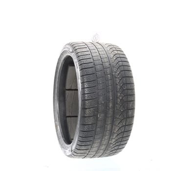 Set of (2) Used 295/30R21 Pirelli P Zero Winter TO C Elect PNCS 102W - 6-7.5/32