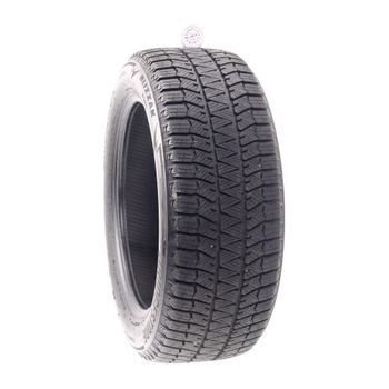 Set of (2) Used 215/55R17 Bridgestone Blizzak WS90 Studless 94H - 10-10.5/32