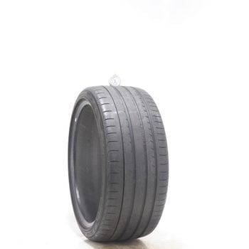 Set of (2) Used 245/35R19 Yokohama Advan Sport V105 89W - 5.5-6/32