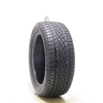 Set of (2) Used 255/50ZR19 Continental ExtremeContact DWS06 Plus 107W - 6.5-7/32