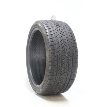 Set of (2) Used 295/35R21 Pirelli Scorpion Winter MO1 107V - 6-7.5/32