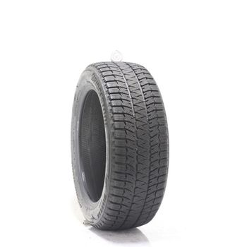Set of (2) Used 215/55R18 Bridgestone Blizzak WS90 Studless 95T - 9.5/32