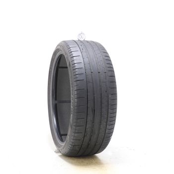 Set of (2) Used 255/35R21 Pirelli P Zero PZ4 AO PNCS 98Y - 5.5-6.5/32