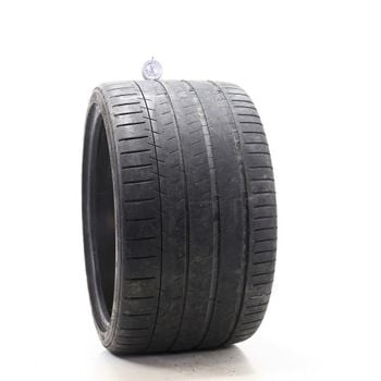 Set of (2) Used 335/25ZR20 Michelin Pilot Super Sport ZP 99Y - 6-7/32