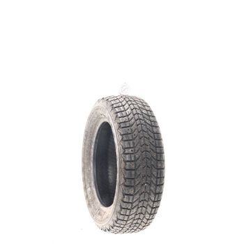 Set of (2) Used 185/60R14 Firestone Winterforce Studded 82S - 9-9.5/32