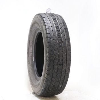 Set of (2) Used LT245/75R17 Firestone Winterforce LT Studded 121/118R - 10-10.5/32