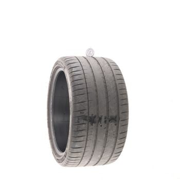 Set of (2) Used 305/30ZR19 Michelin Pilot Sport 4 S 102Y - 8-9/32
