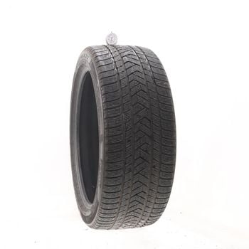 Set of (2) Used 285/40R22 Pirelli Scorpion Winter MO1 110V - 7.5-9/32