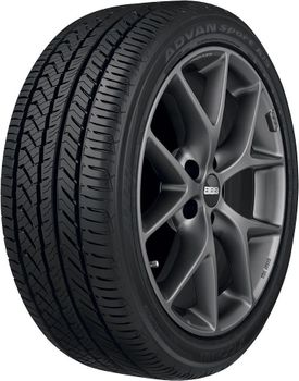 Set of (2) New 245/40R18 Yokohama Advan Sport A/S+ 97Y