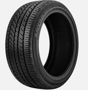Set of (4) New 235/45R17 Yokohama Advan Sport A/S 97W