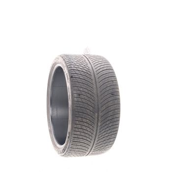 Set of (2) Used 295/30R21 Michelin Pilot Alpin 5 NAO 102V - 6.5-7/32
