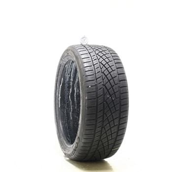 Set of (2) Used 255/40ZR20 Continental ExtremeContact DWS06 Plus 101Y - 8.5-9.5/32