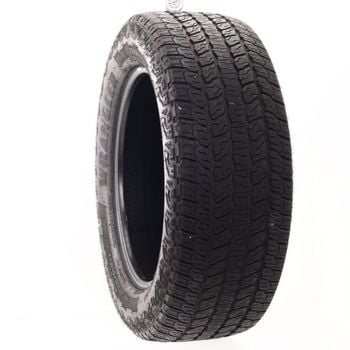 Set of (2) Used LT305/55R22 Goodyear Wrangler Territory AT 122/119S - 9.5-11/32