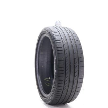 Set of (4) Used 225/40R19 Continental ContiSportContact 5 SSR MOE 93Y - 4.5/32