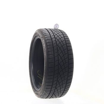 Set of (2) Used 255/40ZR19 Continental ExtremeContact DWS06 Plus 100Y - 7.5-8/32