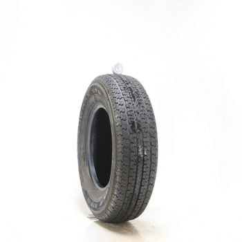Set of (2) Used ST205/75R14 Power King Towmax STR II 105/101L - 8-8.5/32