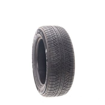 Set of (2) Driven Once 255/55R19 Michelin Pilot Alpin 5 SUV NO 111V - 10/32