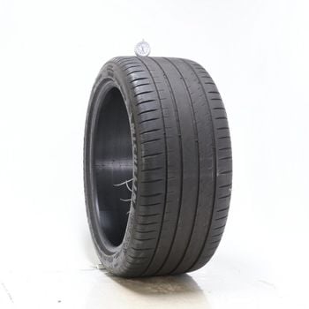 Set of (2) Used 285/35ZR20 Michelin Pilot Sport 4 S 104Y - 6.5-7/32