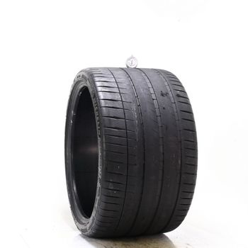 Set of (2) Used 345/25ZR21 Michelin Pilot Sport 4 S ZP 104Y - 7/32