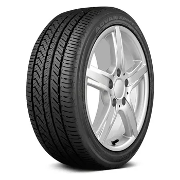 Set of (2) New 245/45R18 Yokohama Advan Sport A/S+ 100W