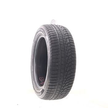 Set of (2) Used 245/55R19 Hankook Winter iCept evo2 SUV (W320A) 103H - 9-10/32