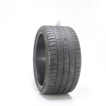 Set of (4) Used 305/30ZR21 Michelin Pilot Sport 4 S NAO 104Y - 7.5/32