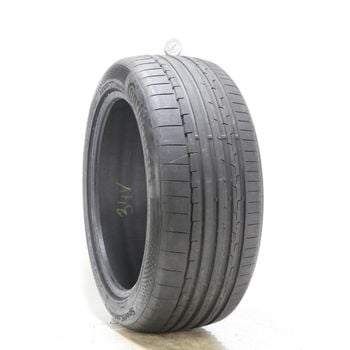 Set of (2) Used 275/45ZR21 Continental SportContact 6 MO1 110Y - 9/32