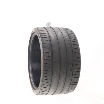 Set of (2) Used 345/25ZR21 Michelin Pilot Sport 4 S ZP 104Y - 6.5-8/32