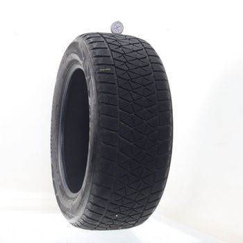 Set of (2) Used 275/55R19 Bridgestone Blizzak DM-V2 111T - 9.5-11/32