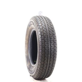 Set of (2) Used ST205/75R14 Power King Towmax STR II 100/96L - 8.5-9/32