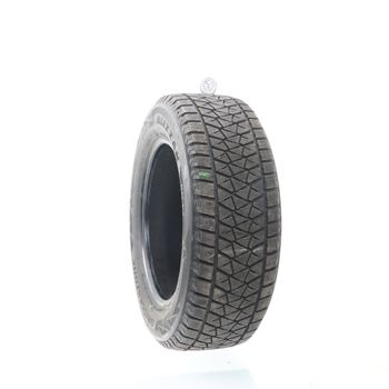 Set of (2) Used 255/60R18 Bridgestone Blizzak DM-V2 112S - 12.5/32