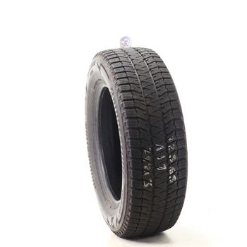 Set of (2) Used 225/65R17 Bridgestone Blizzak WS90 Studless 102H - 9.5/32