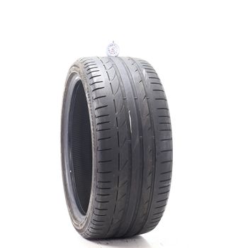 Set of (4) Used 255/35R19 Bridgestone Potenza S001 RFT 92Y - 5/32