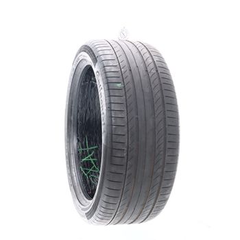 Set of (4) Used 285/40R22 Continental ContiSportContact 5 ContiSeal 110Y - 5.5-6.5/32