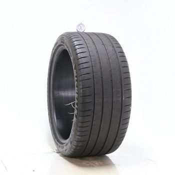 Set of (2) Used 285/35ZR20 Michelin Pilot Sport 4 S 104Y - 6.5-8/32