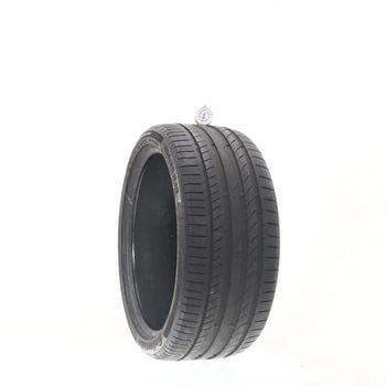 Set of (2) Used 255/35R19 Continental ContiSportContact 5P AO 96Y - 7.5/32