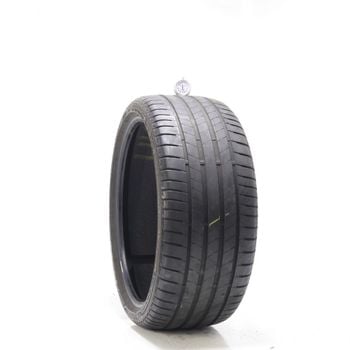 Set of (2) Used 255/35R21 Bridgestone Turanza T005 AO B-Silent 98Y - 6.5-7.5/32