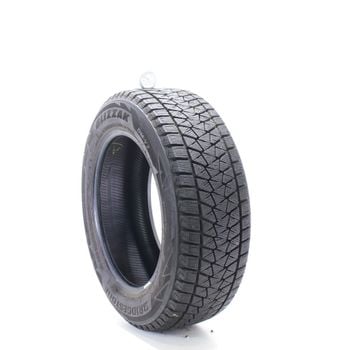 Set of (4) Used 225/60R17 Bridgestone Blizzak DM-V2 99S - 11.5/32