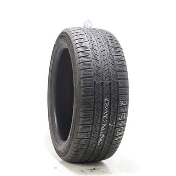 Set of (2) Used 275/45R21 Continental CrossContact Winter 110V - 7.5/32