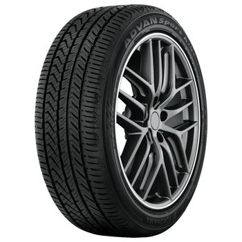 Set of (2) New 225/45R19 Yokohama Advan Sport A/S+ 96Y