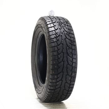 Set of (2) Used 245/65R17 Hankook iPike RW11 Studded 107T - 11/32