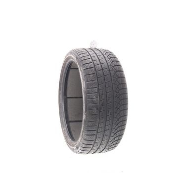 Set of (2) Used 265/35R21 Pirelli P Zero Winter TO C Elect PNCS 101W - 9.5/32