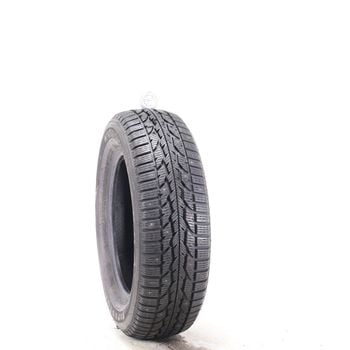 Set of (2) Used 215/60R16 Firestone Winterforce 2 Studded 95S - 10.5/32
