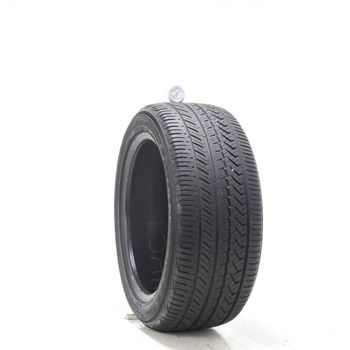 Set of (2) Used 255/45R18 Yokohama Advan Sport A/S Plus 99Y - 8.5/32