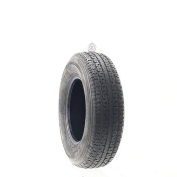 Set of (2) Used ST205/75R14 Power King Towmax STR 1N/A - 8.5-9/32