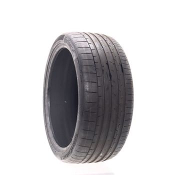 Set of (4) Driven Once 295/35ZR23 Continental SportContact 6 AO 108Y - 9/32